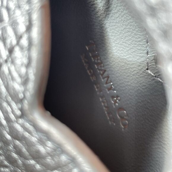 Tiffany & Co. Please Return To Tiffany Nano Micro Bag CHARM Silver Leather Italy - Picture 7 of 7